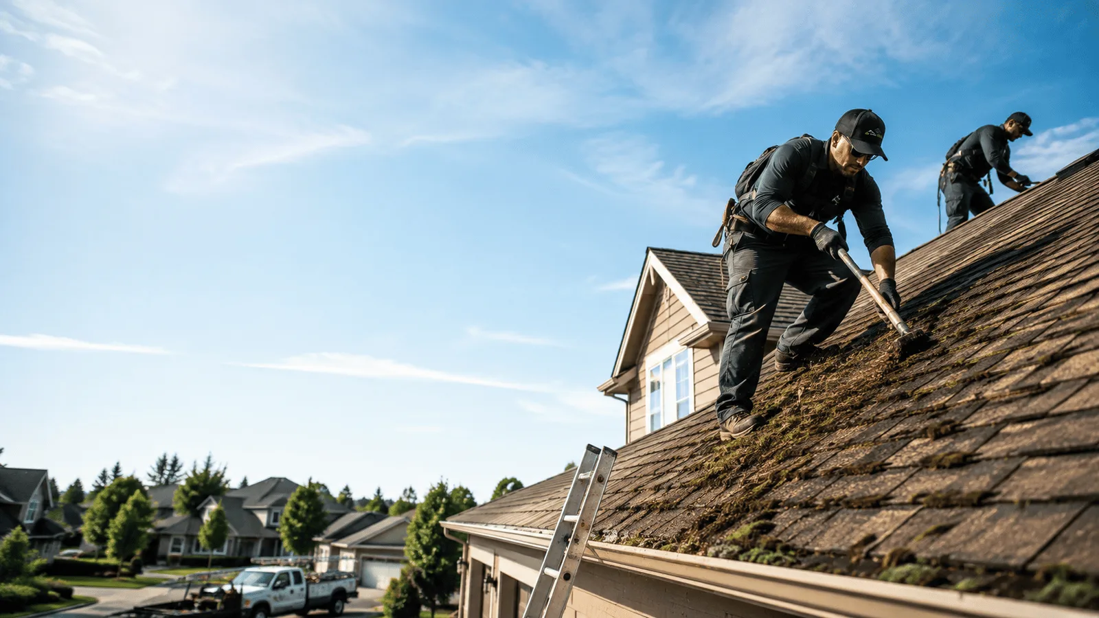 Roof Moss Removal in Odon, IN near me